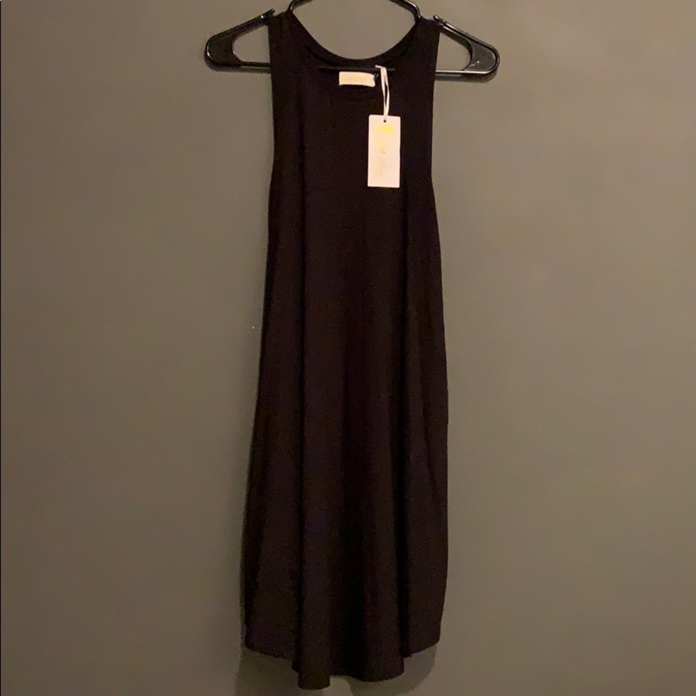 Black dress with pockets